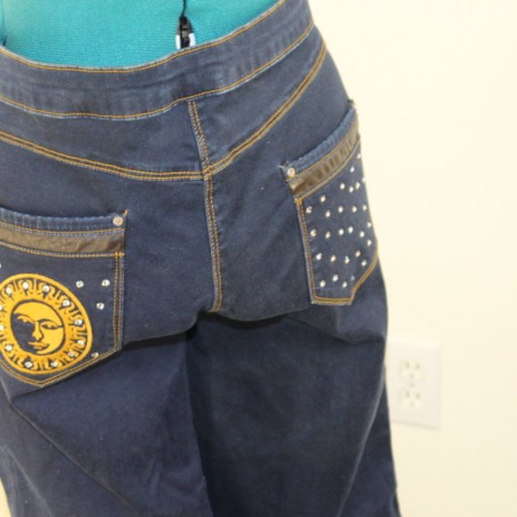 Tara's Elegance- Decorative ,denim Jean, size12. tags,new with tag - Picture 5 of 15
